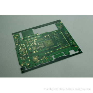 Custom Green 8 Layers 0.7mm Hal Printed Multilayer Pcb Board For High-end Consumer Electronics